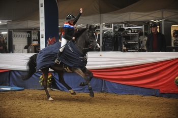 Anya Dewey-Clarke Enjoys More Success With a Win in the Winter Children-on-Horses Championship